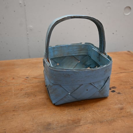 Sweden light blue Spånkorg / スウェーデン ライトブルー スポーンコリ