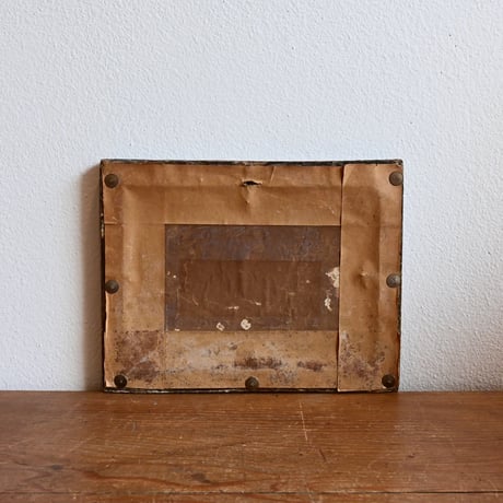 France Antique Angel Framed / フランス アンティーク 子供の天使の額装