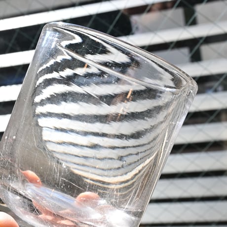 France Antique Old Fashioned Glass / フランス アンティーク ロックグラス C