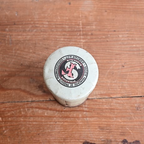 France Antique Pharmacy Tube Tin Box  / フランス アンティーク ティン缶 ブリキボックス