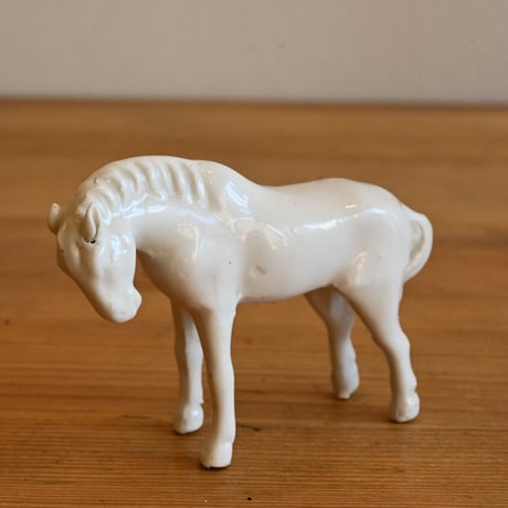 France Ceramic Horse / フランス 磁器の馬のオブジェ 大