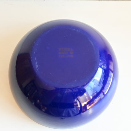 ARABIA FINEL Enamel BOWL / フィネル 琺瑯ボウル（ブルー）φ:20cm