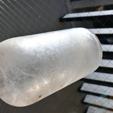 France Antique Bottle  / フランス アンティーク 銀化したファーマシーボトル