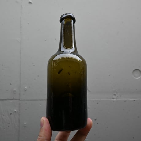 FRANCE Old Glass Mini Bottle  / フランス アンティーク 吹きガラスボトル