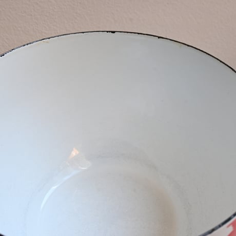 ARABIA FINEL Enamel BOWL by Kaj Franck / フィネル カイフランク  琺瑯ボウル（tonttuトントゥ）φ:16.2cm