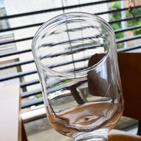 FRANCE Antique Wine Glass  / フランス アンティーク 円錐型ビストロワイングラス A