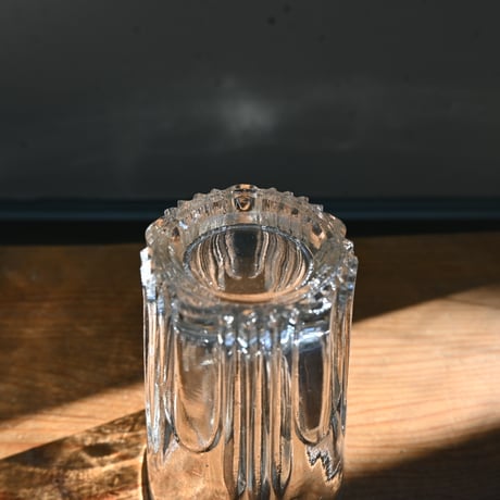 FRANCE Antique Cutting Glass  / フランス アンティーク 切込ロンググラス（剣先グラス）