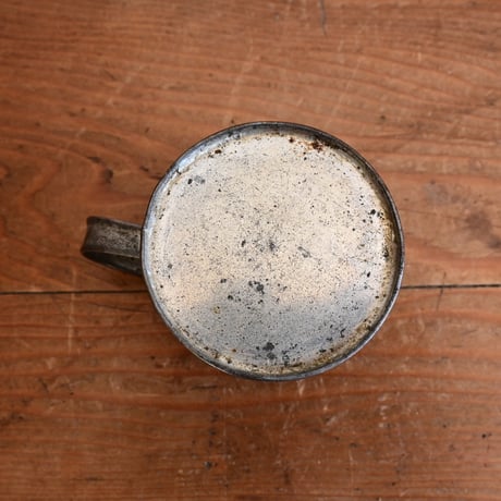 Finland Tin measuring cup  / フィンランド ブリキのメジャーカップ 0.1L  B