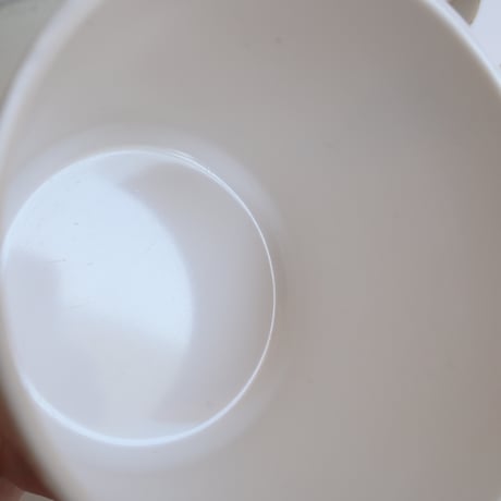 Finland  FISKAMIN  Cup  / フィンランド フィスカミン メラミン製のコップ ホワイト