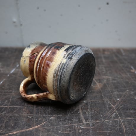 France Old Mini Pitcher / フランス  古い ミニピッチャー（修復あり）