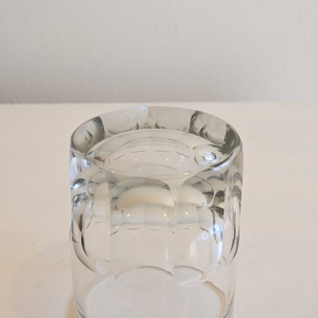 France Antique Cutting Glass / フランス アンティーク カッティングロックグラス