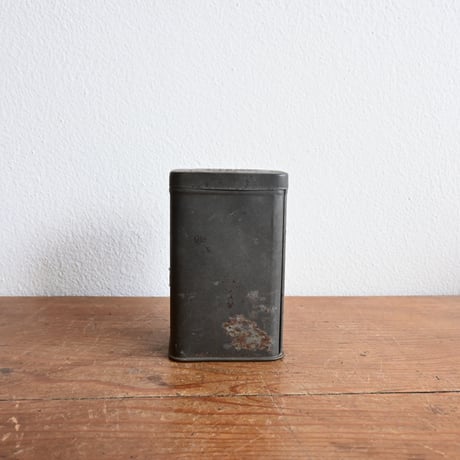 France Antique "crème franco russe" Tin Box  / フランス アンティーク ティン缶 ブリキボックス