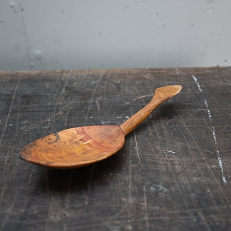 Sweden Wood Spoon / スウェーデンの木製スプーン 木匙 F