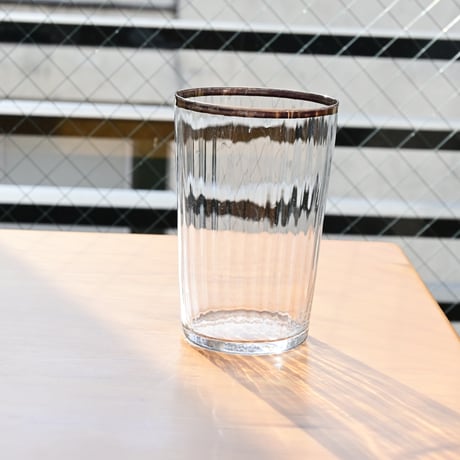France Antique Gold rim glass / フランス アンティーク 金縁のグラス