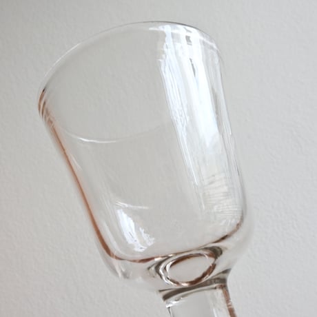 FRANCE Antique Wine Glass  / フランス アンティーク 円錐型ビストロワイングラス A