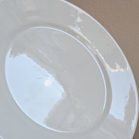 OLD ARABIA WideRim Plain plate / オールドアラビア  ワイドリム プレーンプレート（厚手）  φ:22.4cm B