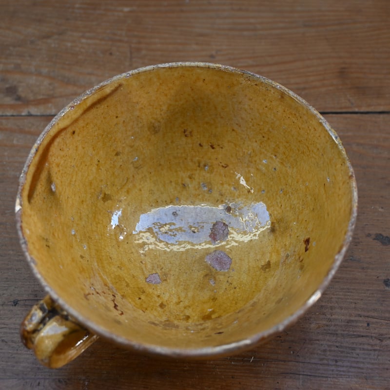 Daum FRANCE イチジク　トカゲ　足つき　ボウル　カップ　アールヌーボー Daum FRANCE イチジク トカゲ 足つき ボウル カップ アールヌーボー