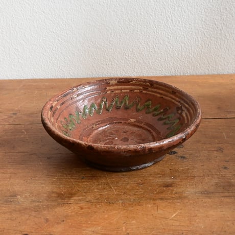 Slipware/Antique plate 南仏/スリップウェア