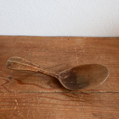 Sweden Wood Spoon / スウェーデンの木製スプーン 木匙 A-4