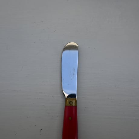 France Butter Knife / フランス 赤のバターナイフ A