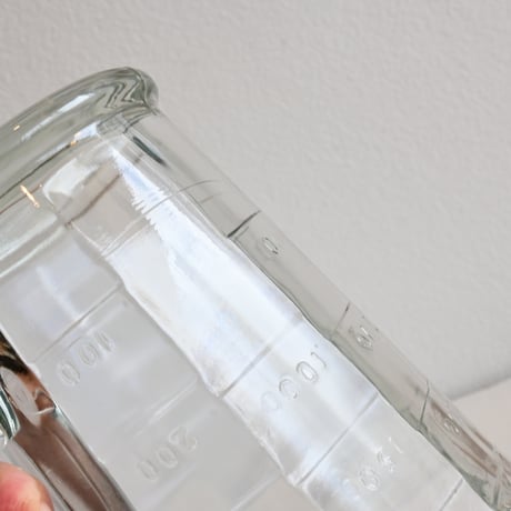 Finland Riihimäen Lasi  Measuring Pitcher / フィンランド リーヒマエンラシ 計量ピッチャー C