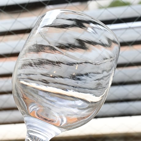 FRANCE Antique Wine Glass  / フランス アンティーク ビストロワイングラス  H