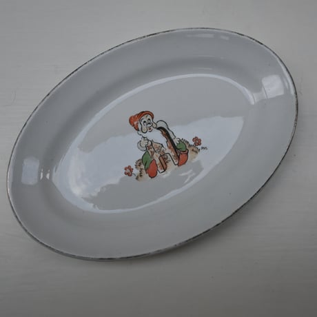 OLD ARABIA Walt Disney Children Plate / オールドアラビア 七人の小人 オーバルプレート
