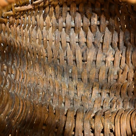 France Antique wood basket Paniers / フランス アンティークのパニエ バスケット かご A-1