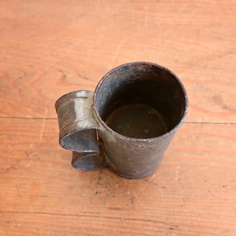 Sweden Tin measuring cup / スウェーデン ２つ把手のブリキのメジャーカップ