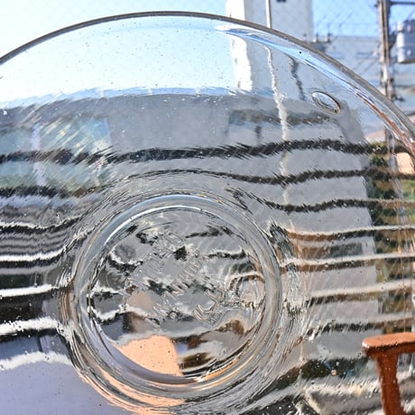 Finland Viili Astia RIIHIMÄKI Glass Bowl / リーヒマキのヨーグルトガラスボウル E