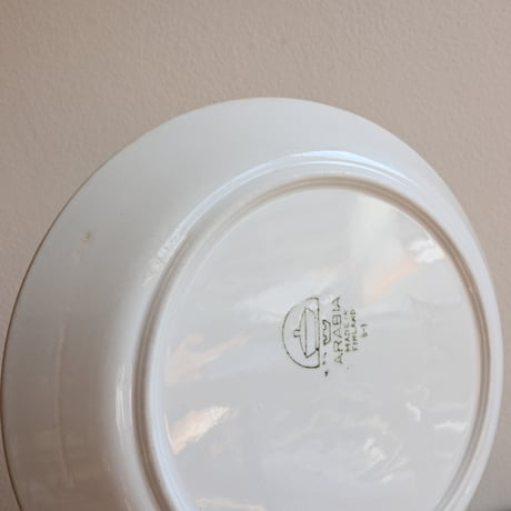 Finland ARABIA KILTA Middle Plate / フィンランド  アラビア キルタ 中プレート φ:19.4cm