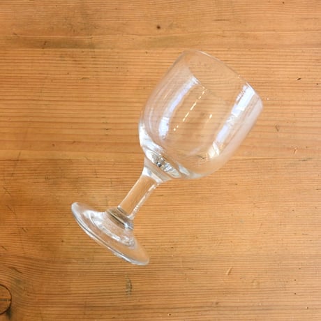 FRANCE Antique Wine Glass  / フランス アンティーク ビストロワイングラス  A