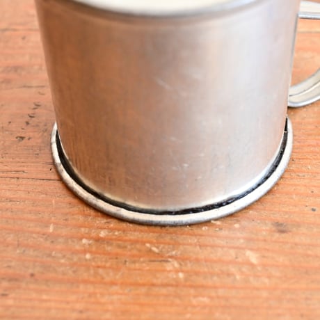 Finland Tin measuring cup  / フィンランド ブリキのメジャーカップ 0.1L  D