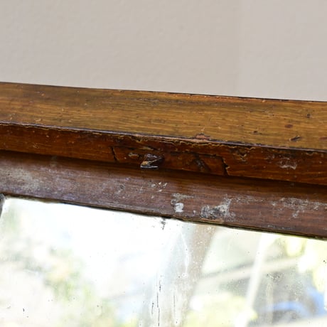 Sweden Wooden folding mirror / スウェーデン 木製の折り畳み式ミラー