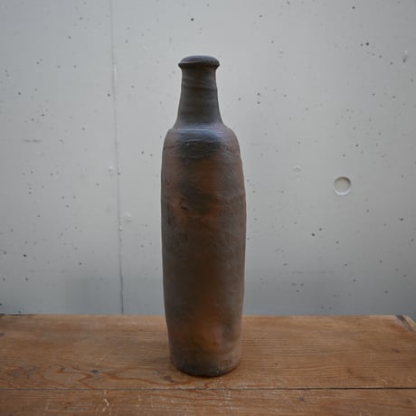 France Antiques Terracotta Bottle / フランス アンティーク プリミティブボトル