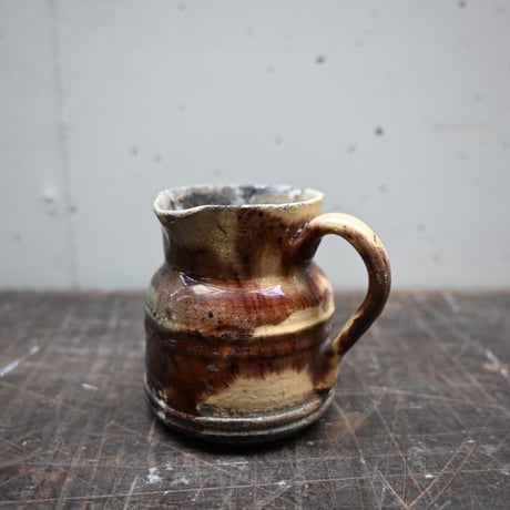France Old Mini Pitcher / フランス  古い ミニピッチャー（修復あり）