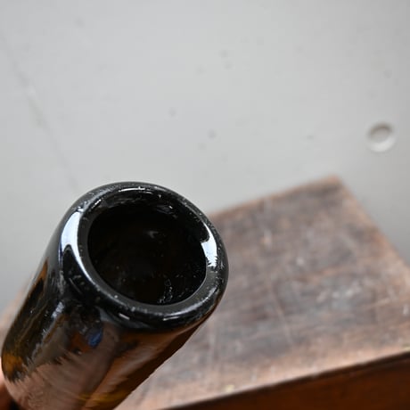 FRANCE Old Glass Mini Bottle  / フランス アンティーク 吹きガラスボトル