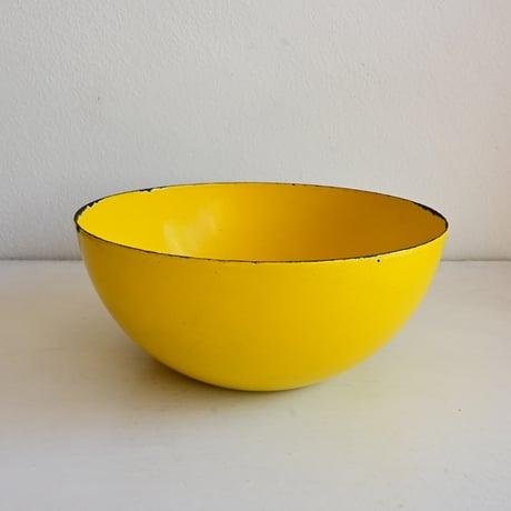ARABIA FINEL Enamel BOWL / フィネル 琺瑯ボウル（イエロー）φ:18cm