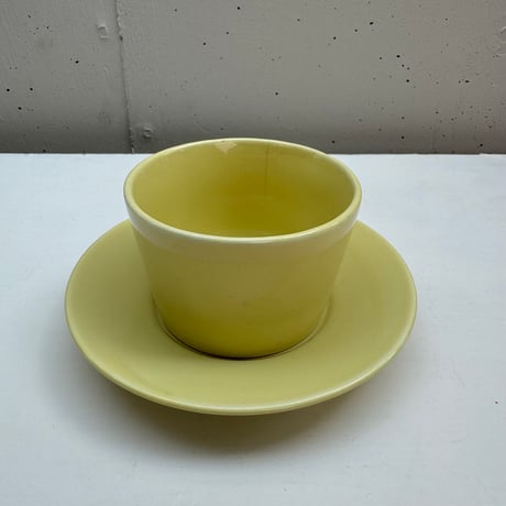 ARABIA KILTA C＆S Kaj Franck (Yellow) / アラビア キルタ カップ＆ソーサー カイフランク イエロー
