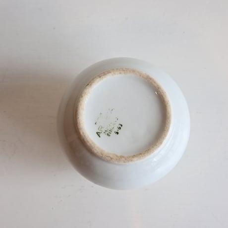 Finland ARABIA KA model mustard pot / アラビア KAモデル マスタードポット ホワイト 蓋無