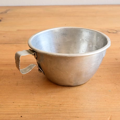 France Antique Military Aluminium Cup  / フランス アンティーク アルミのミリタリーカップ A-2