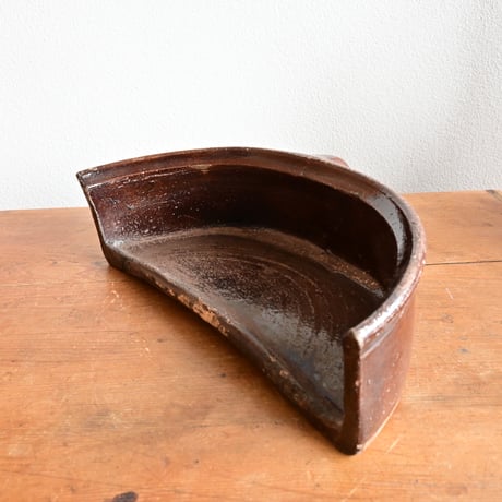 France Antique Cuit Pomme  / フランス アンティーク 焼きりんご皿 レシュフリット