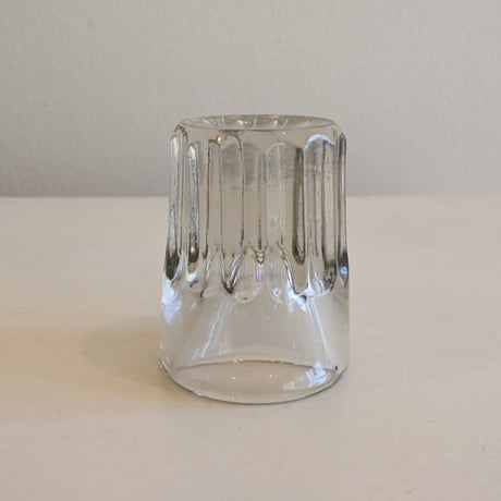 France Antique Shot Glass / フランス アンティーク トロンプルイユのショットグラス H:7cm