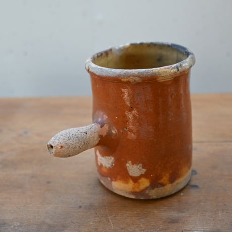 フランスアンティーク ミルクジャグ ミルクポット 南仏陶器