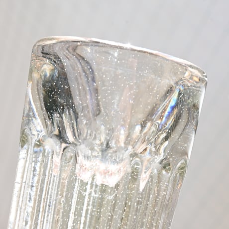 France Antique Shot Glass / フランス アンティーク トロンプルイユのショットグラス H:7cm