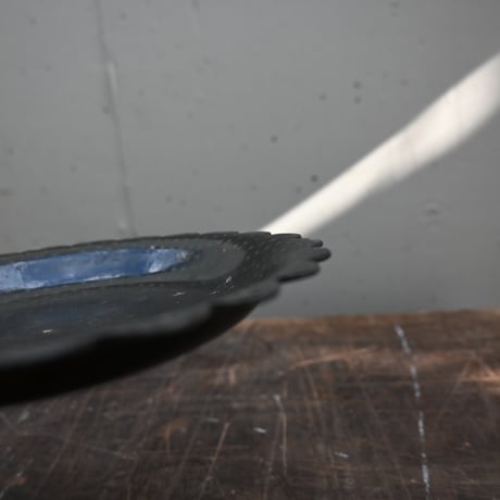 France Papier-Mache Smalltray Black / フランス パピエマシェの小さなトレイ 黒 B