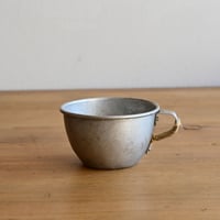 France Antique Military Aluminium Cup  / フランス アンティーク アルミのミリタリーカップ A-1