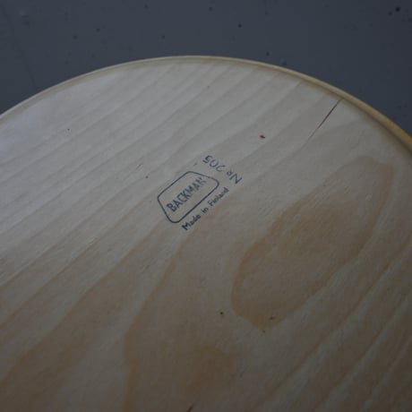 FINLAND BACKMAN Plywood Tray / フィンランド バックマン プライウッドラウンド型トレイ NR 205 B