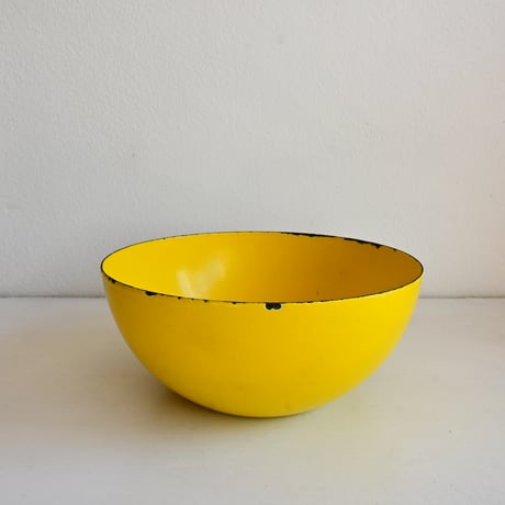 ARABIA FINEL Enamel BOWL / フィネル 琺瑯ボウル（イエロー）φ:18cm