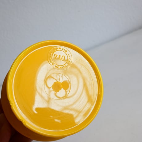 Sarvis Tauno Tarna plastic cup / サルヴィス社 タウノ・タルナ プラスチック コップ イエロー （傷あり）